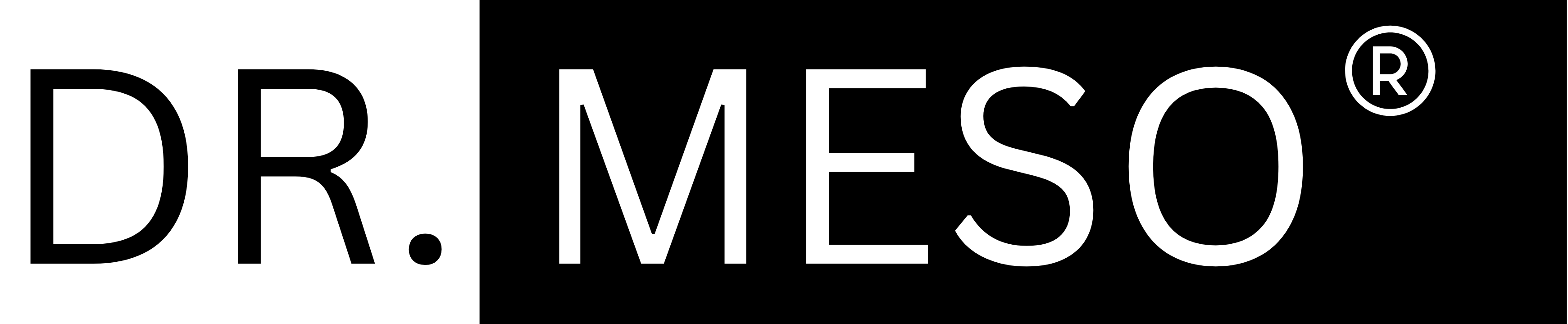 Dr. Meso Professional Skincare and Cosmetics Logo