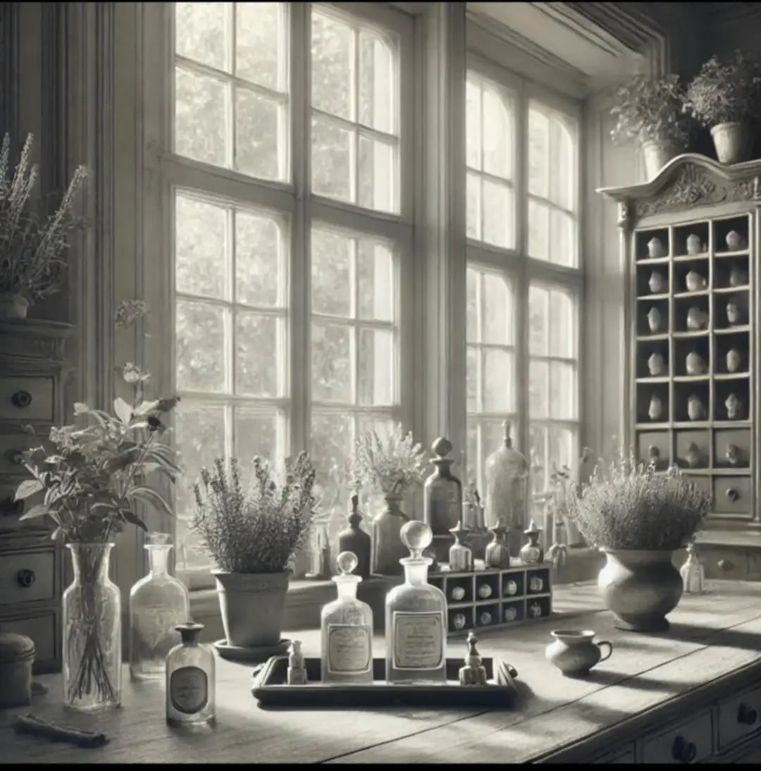 Vintage picture of a pharmacy