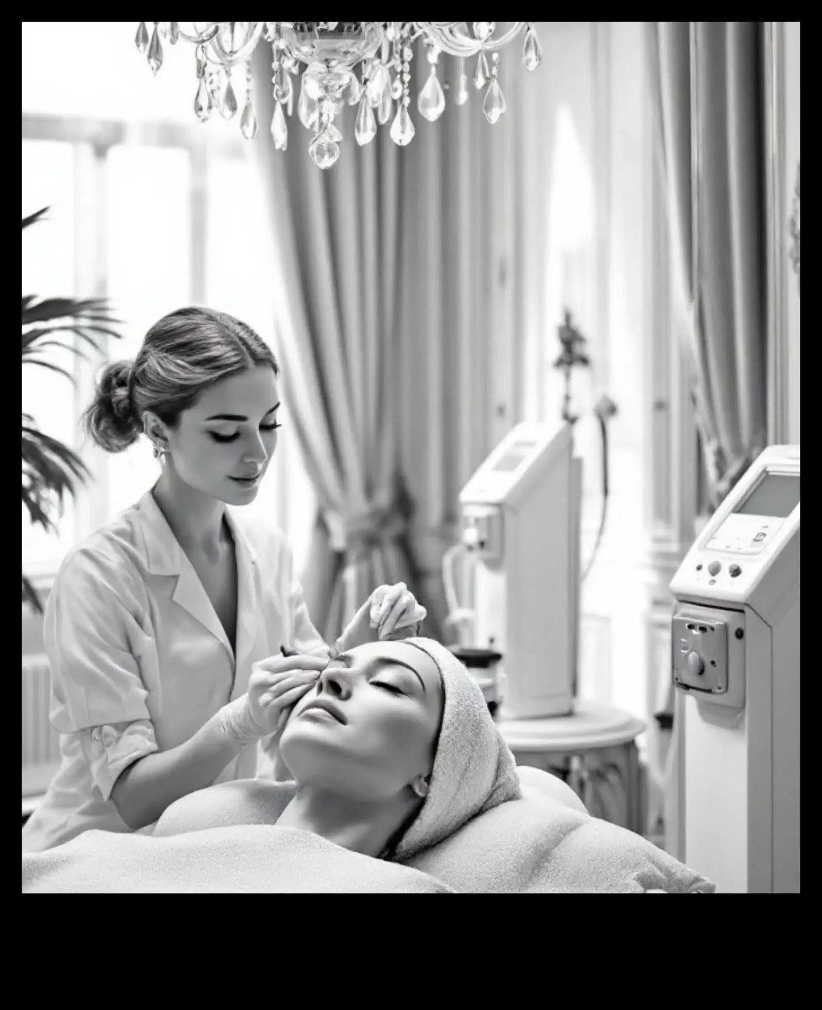 Dr. Meso mesotherapy treatment being done on a woman