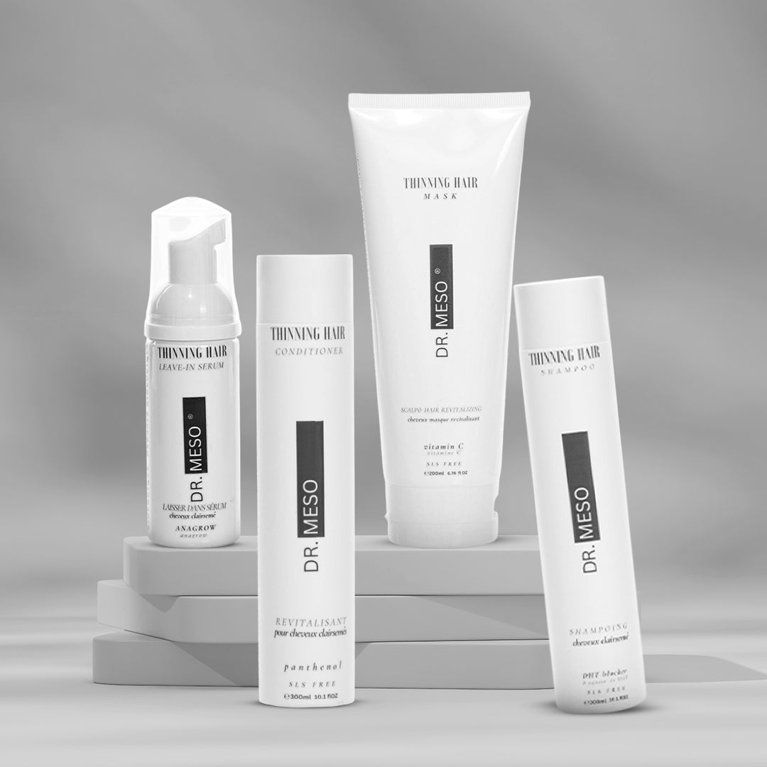 Ensemble complet pour cheveux clairsemés - 15 %