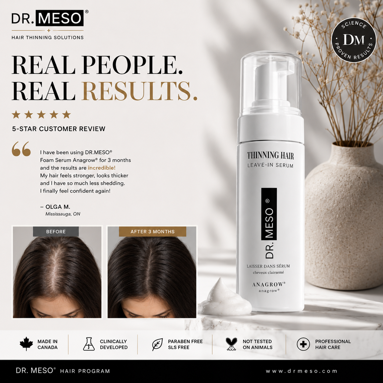 THINNING HAIR SHAMPOO + FOAMING SERUM DUO — SAVE 20%