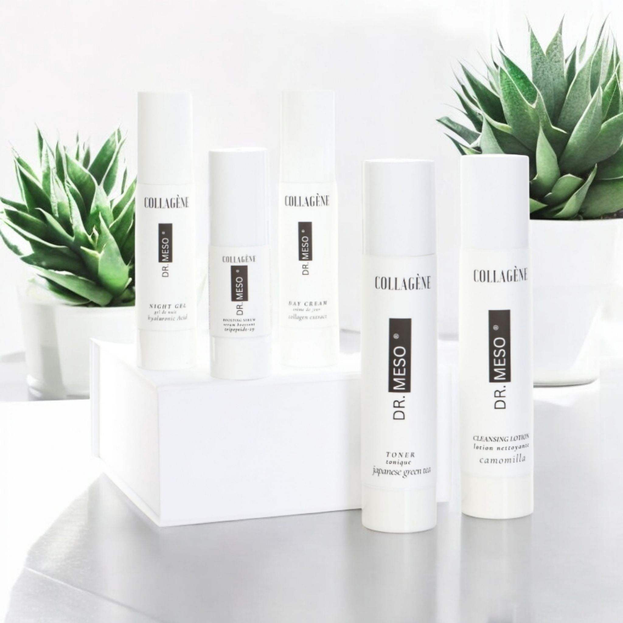DR.MESO Skincare Kit with Collagen – dry skin hydration & care, anti-aging skincare Canada – 20% holiday discount