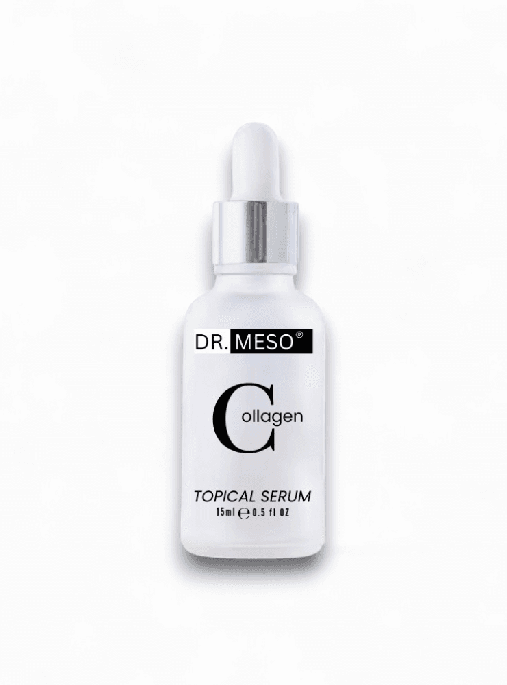 Collagen serum bottle, 15ml, for youthful skin.