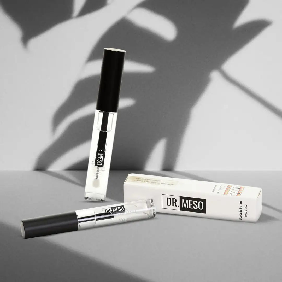 Dr. Meso Eyelash Serum 2.5ml for enhancing lash growth and thickness.
