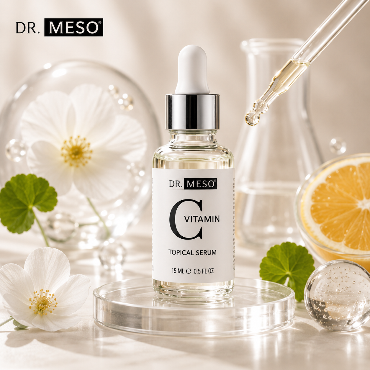 DR.MESO Vitamin C Serum for dull skin, dark spots and radiant-looking complexion