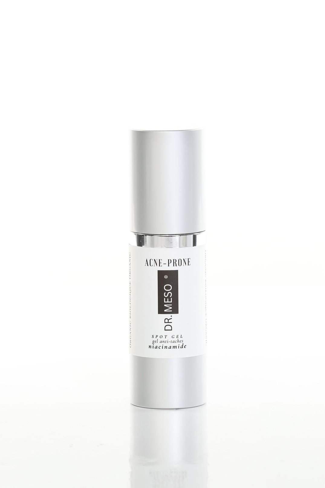 Spot treatment gel for acne.