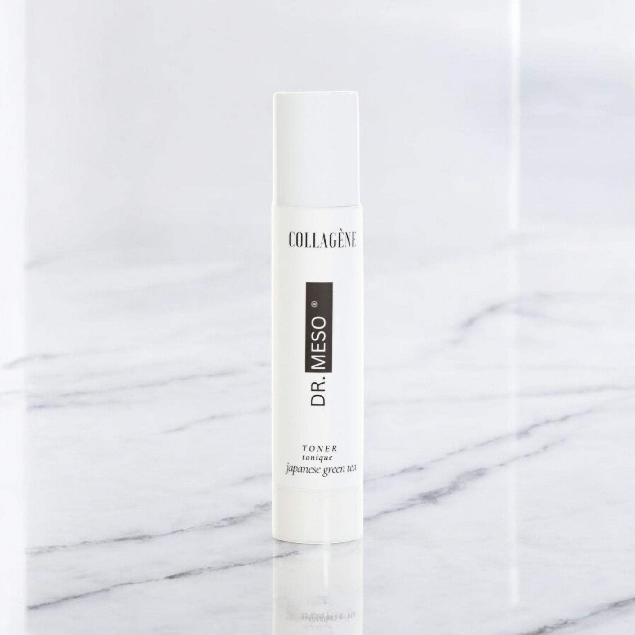 Hydrating collagen toner to soothe and balance skin.