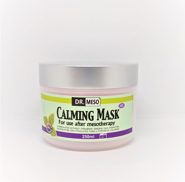 DR. MESO CALMING MASK 250ml - Drmeso  homemade face scrub, diy face scrub, homemade facial scrub, homemade scrubs for face, facial scrub diy, exfoliants for skin, homemade scrubs for face, Calming Mask, facial scrub diy, Face Mask, best face mask, reusable face mask, breathable face mask, lightweight breathable face mask, cotton face mask, 